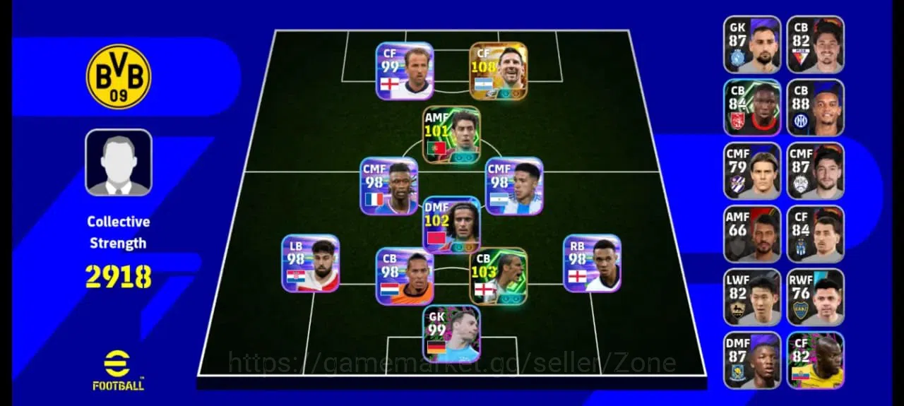 eFootball Accounts Legends & Iconic Players Android|Big Time Lionel Messi 15 Jul'26|Show Time Leo Messi,Ayyoub Bouaddi|EPIC 1