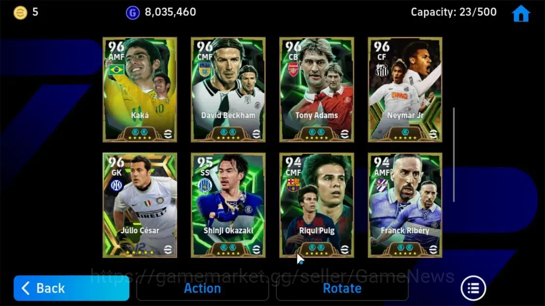 eFootball Accounts Android|Epic-BigTime Eden Hazard, Epic Frank Rijka image 8