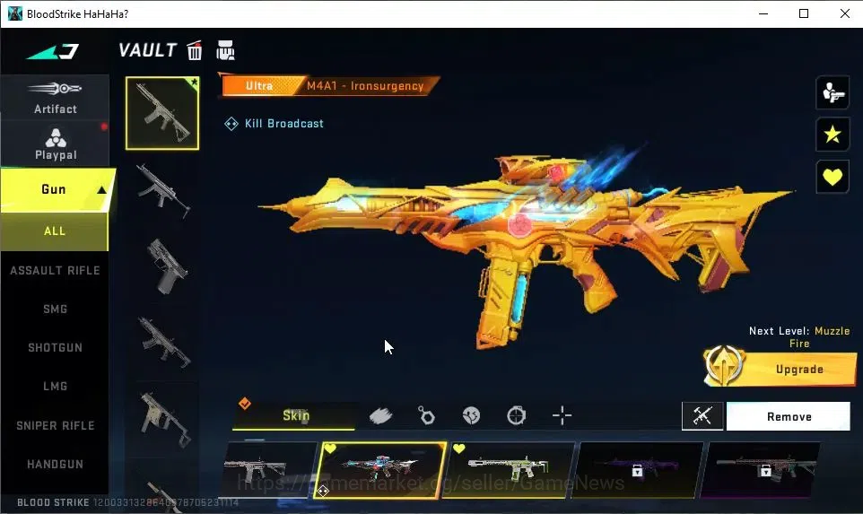 Blood Strike Accounts ASIA|9 ULTRA[BLAST,ETHAN,VOLT,ZERO,FAL,AUG,AR97,IN image 13