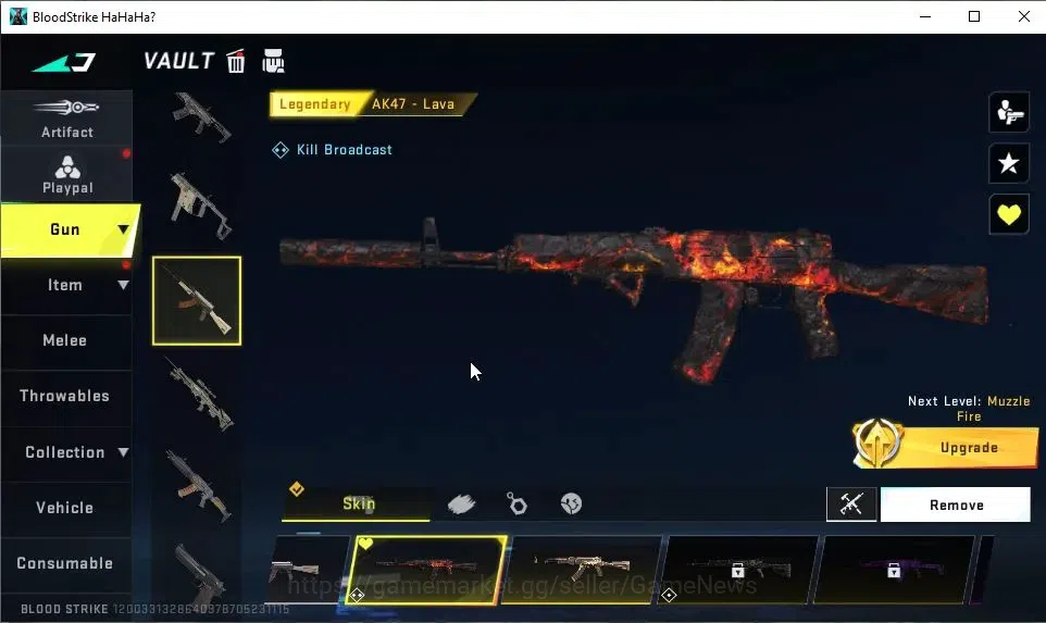 Blood Strike Accounts ASIA|9 ULTRA[BLAST,ETHAN,VOLT,ZERO,FAL,AUG,AR97,IN image 16