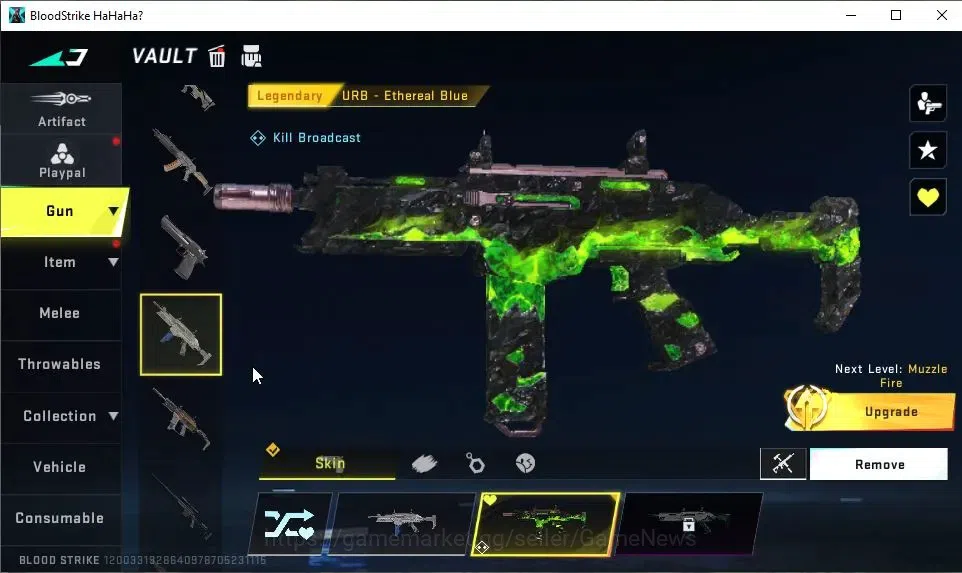 Blood Strike Accounts ASIA|9 ULTRA[BLAST,ETHAN,VOLT,ZERO,FAL,AUG,AR97,IN image 19