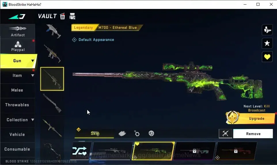 Blood Strike Accounts ASIA|9 ULTRA[BLAST,ETHAN,VOLT,ZERO,FAL,AUG,AR97,IN image 20