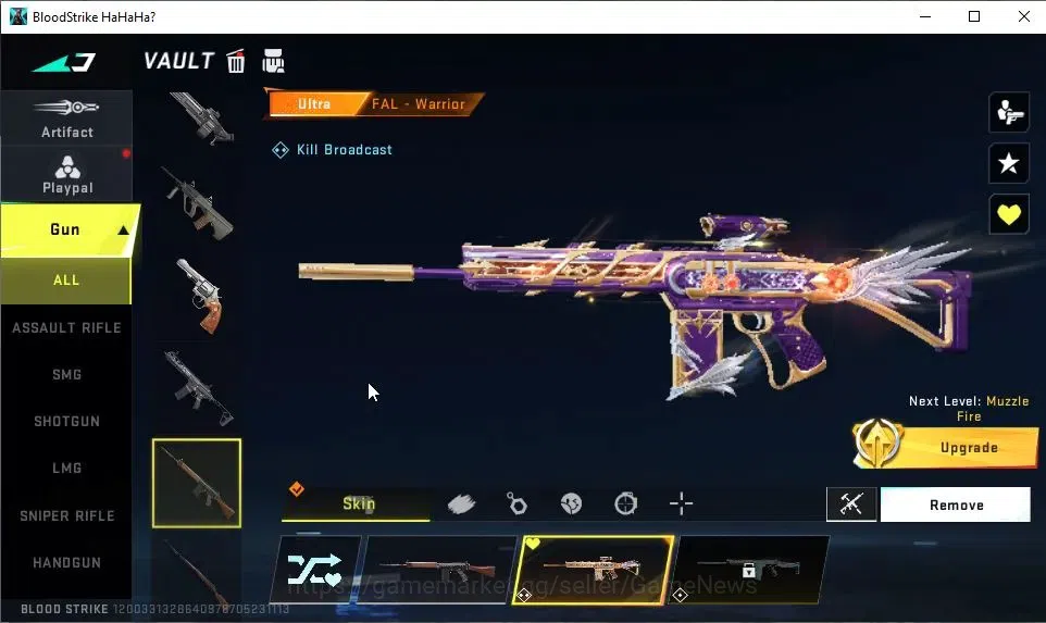 Blood Strike Accounts ASIA|9 ULTRA[BLAST,ETHAN,VOLT,ZERO,FAL,AUG,AR97,IN image 7
