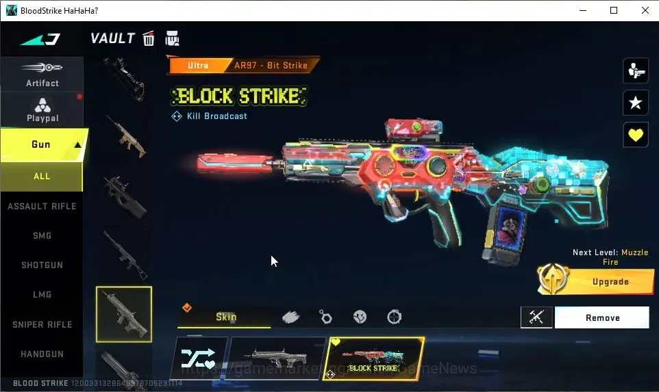 Blood Strike Accounts ASIA|9 ULTRA[BLAST,ETHAN,VOLT,ZERO,FAL,AUG,AR97,IN image 9