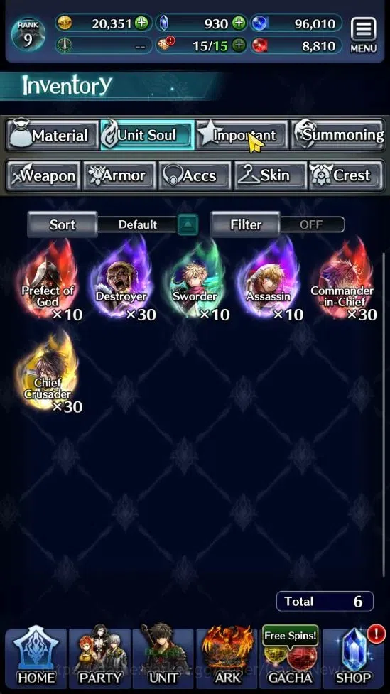 Last Cloudia Accounts GLOBAL |Rank 9| Goddess Lilaha, AOG,Labyreth, Spir image 15