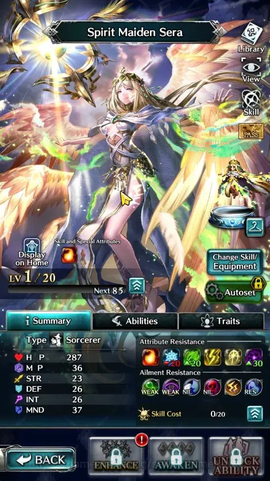 Last Cloudia Accounts GLOBAL |Rank 9| Goddess Lilaha, AOG,Labyreth, Spir image 5