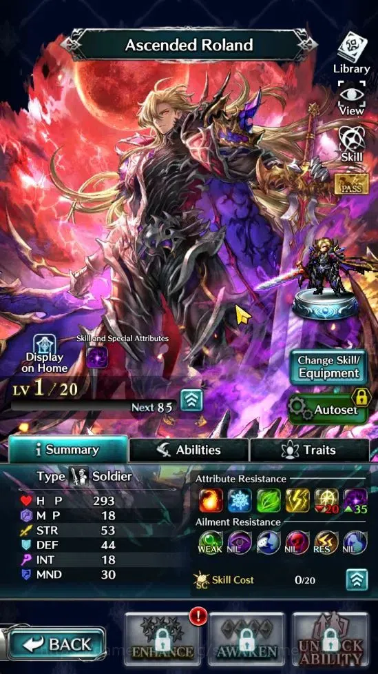 Last Cloudia Accounts GLOBAL |Rank 9| Goddess Lilaha, AOG,Labyreth, Spir image 6