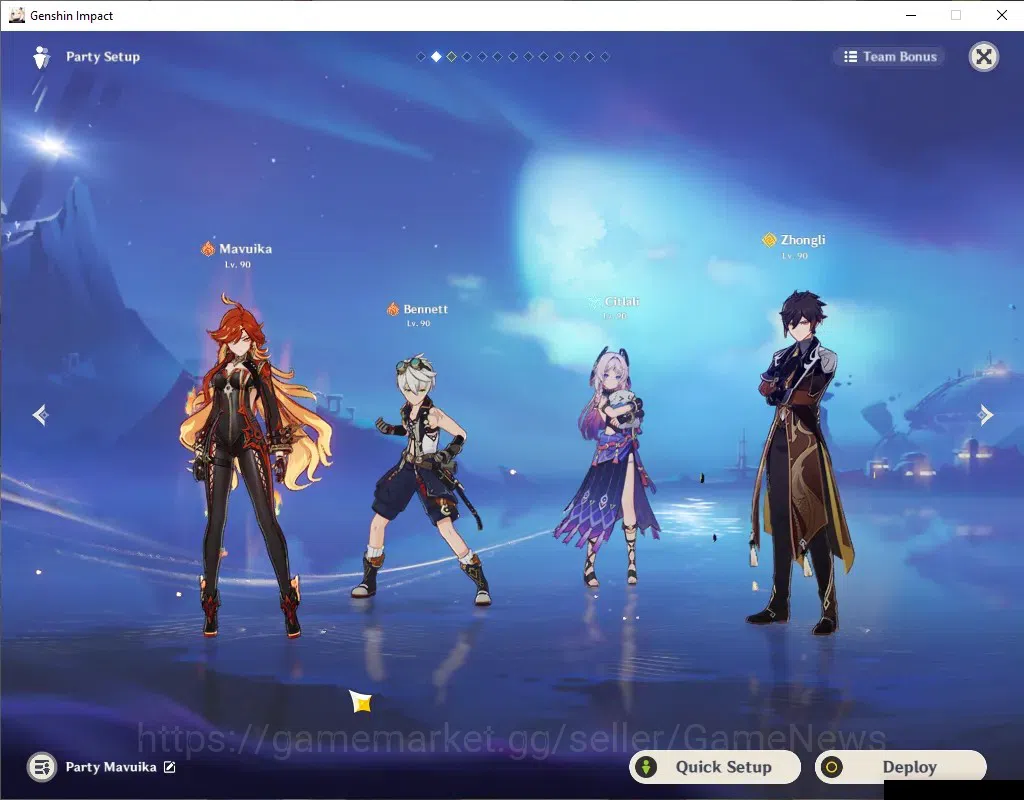 Genshin Impact Accounts ASIA|AR 59|PremTeam Zibai,Flins,Mavu|15 Limit+8(*5 image 5