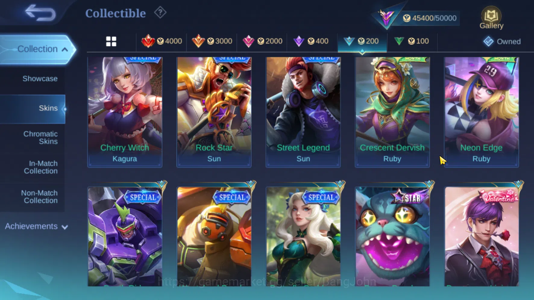 Mobile Legends: Bang Bang Accounts Others Hero 114 | Skin 175 | Emblem All Max | KOF Dyrroth | KOF Karina | Sanrio Floryn 10