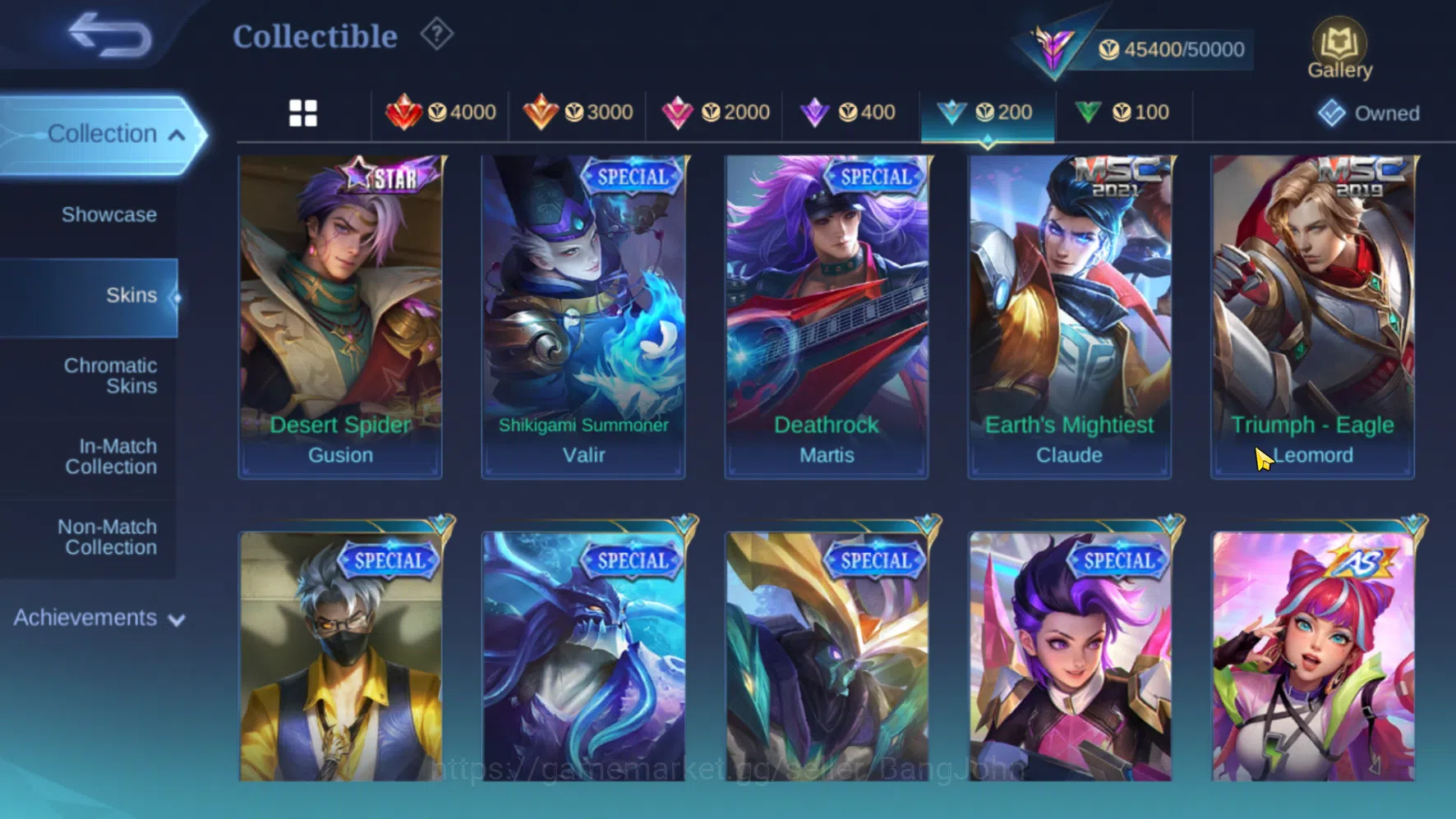 Mobile Legends: Bang Bang Accounts Others Hero 114 | Skin 175 | Emblem All Max | KOF Dyrroth | KOF Karina | Sanrio Floryn 11