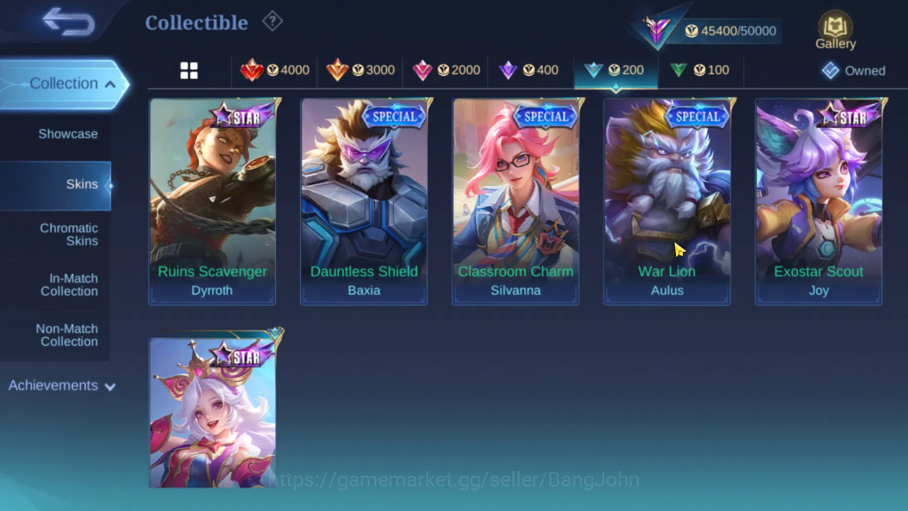 Mobile Legends: Bang Bang Accounts Others Hero 114 | Skin 175 | Emblem All Max | KOF Dyrroth | KOF Karina | Sanrio Floryn 12
