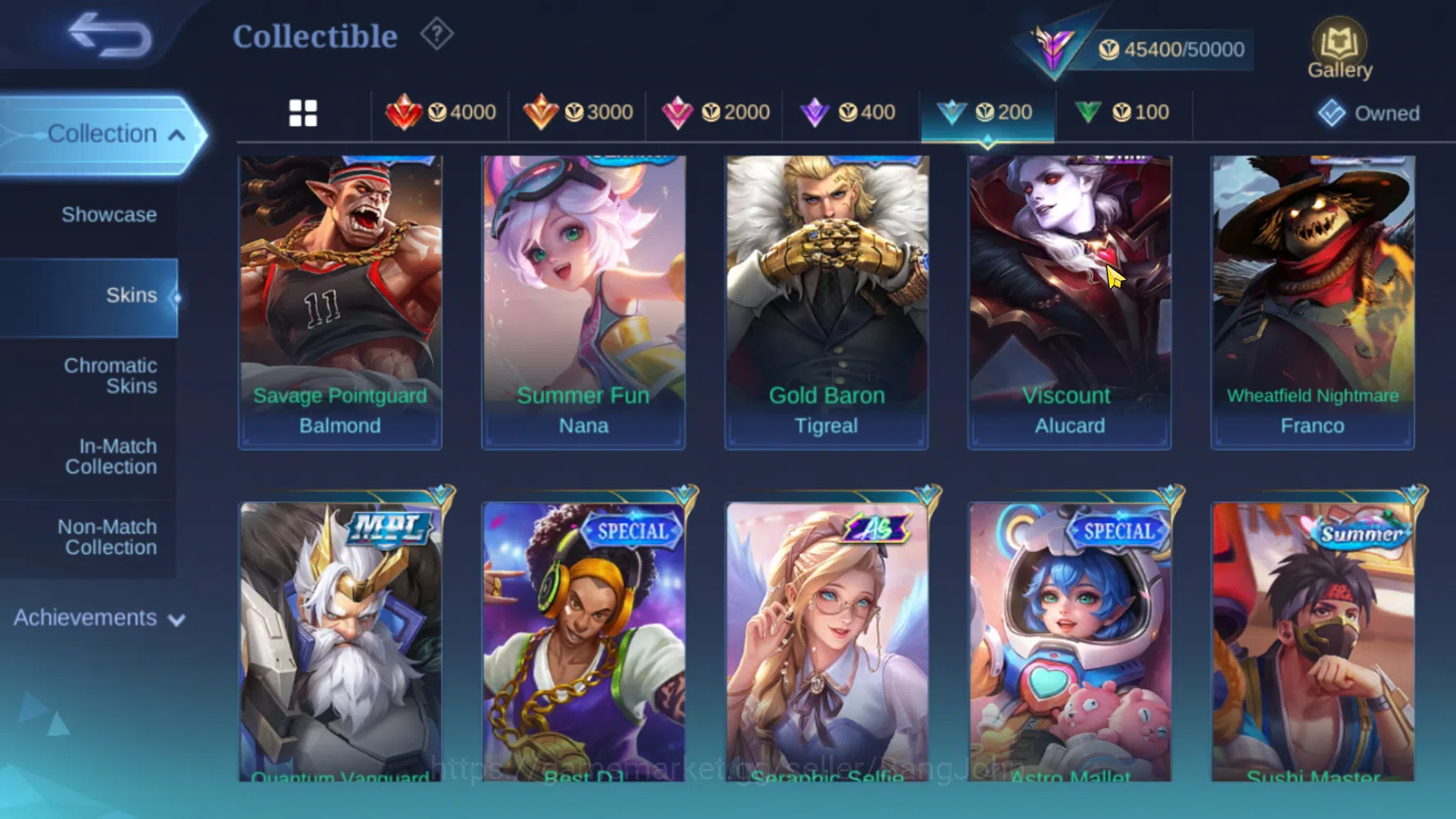 Mobile Legends: Bang Bang Accounts Others Hero 114 | Skin 175 | Emblem All Max | KOF Dyrroth | KOF Karina | Sanrio Floryn 9
