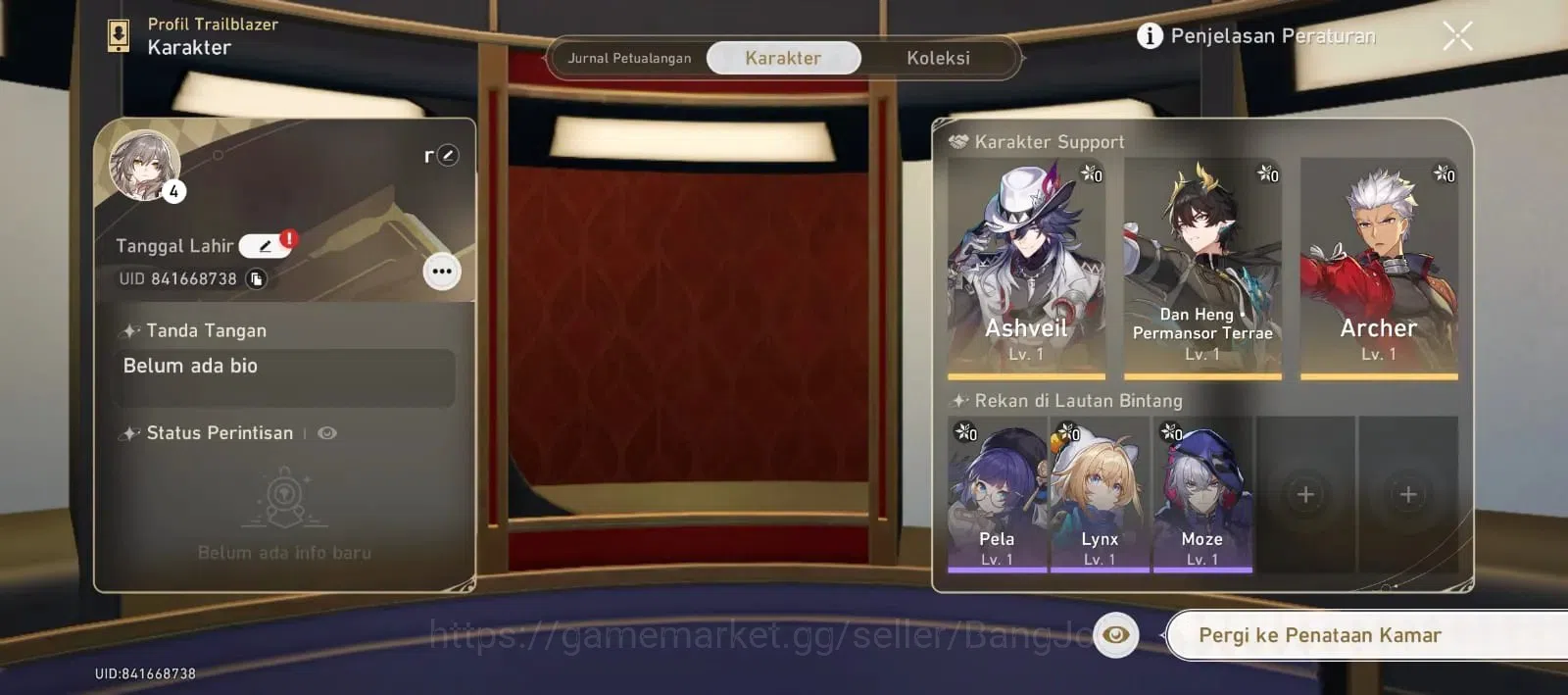 Honkai Star Rail Accounts ASIA| TL4|1 Golden Companion Spirit|1144 Jades|11  image 10