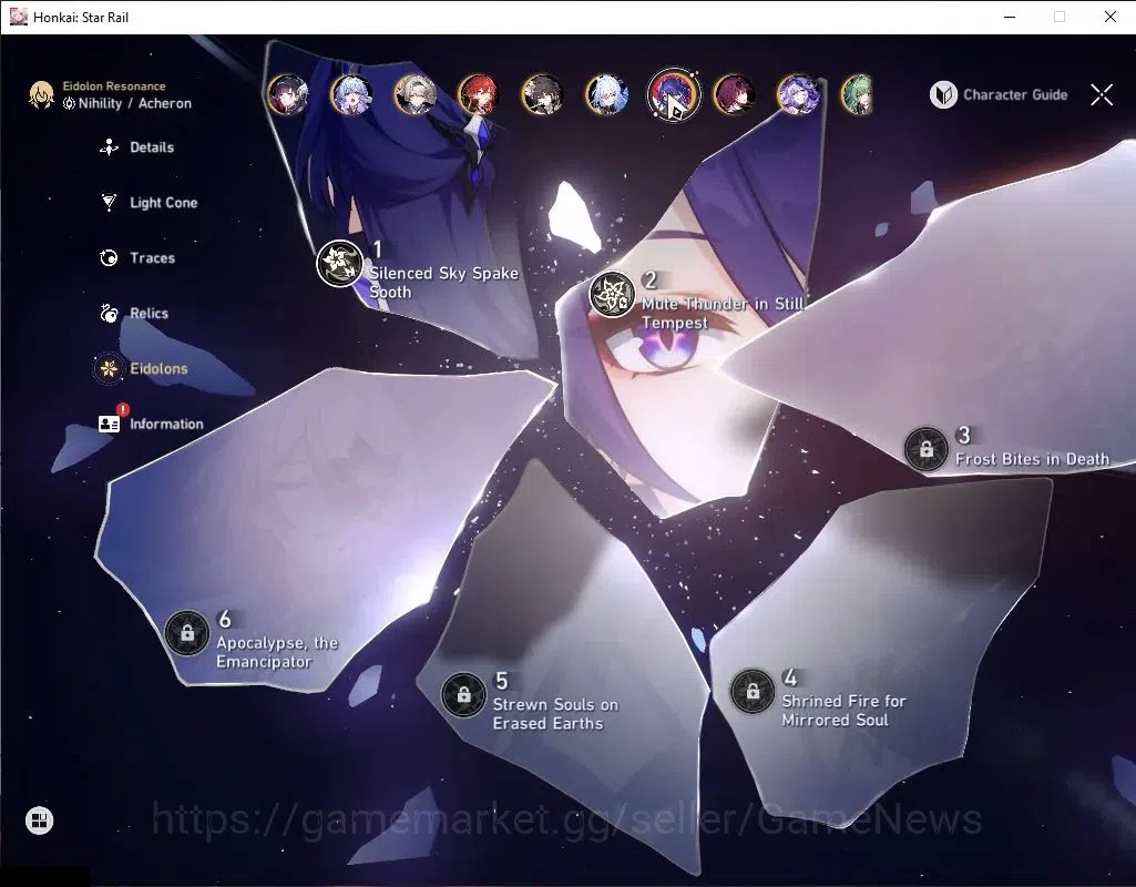 Honkai Star Rail Accounts NA|TL 70|Triple DoT|17 Limited|[Kafka E6,Firefly E image 10