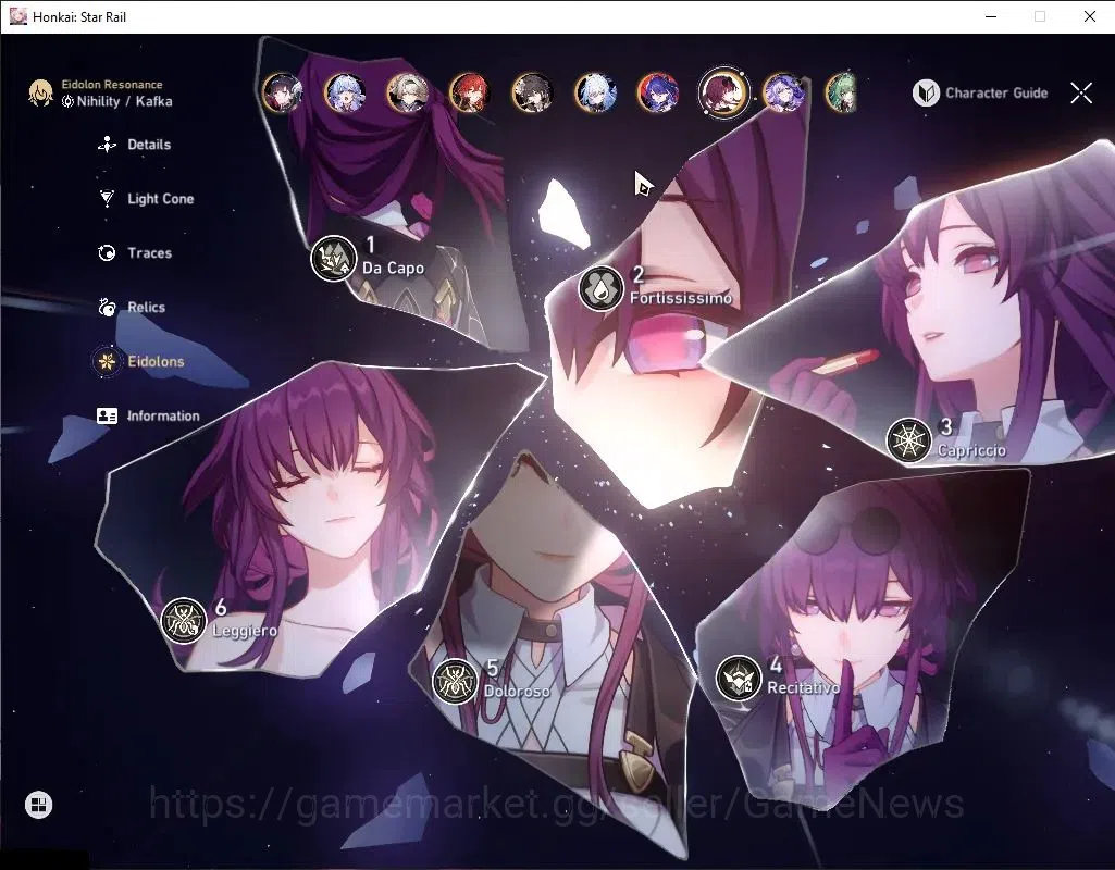 Honkai Star Rail Accounts NA|TL 70|Triple DoT|17 Limited|[Kafka E6,Firefly E image 11