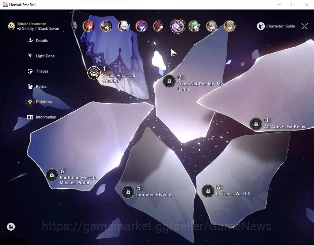 Honkai Star Rail Accounts NA|TL 70|Triple DoT|17 Limited|[Kafka E6,Firefly E image 12