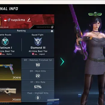 Blood Strike Accounts Collab Skin ASIA|Eternal Gun:DesertEagle|2 Ultra Melee|6 Collab Gun [TR&7DS]|3 Limited Gun|Check SS
