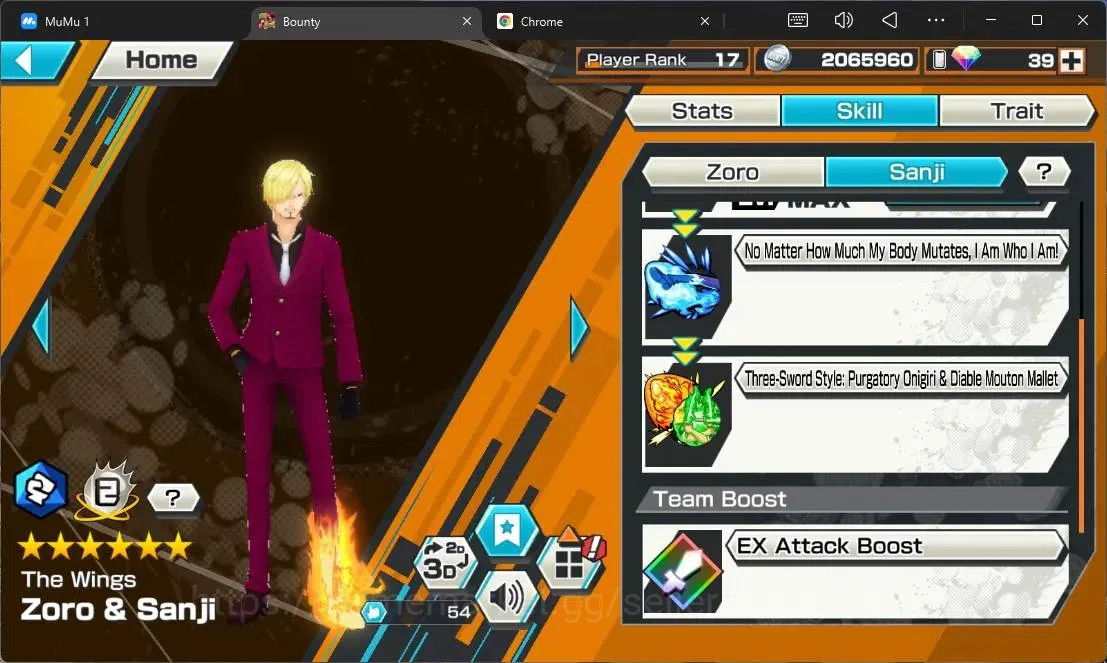 One Piece Bounty Rush Accounts High-End Global | EX 4 | PR 17 | TFE V Nusjuro MAX, Gol D Roger MAX, Zoro&Sanji, GF MD Luffy 10