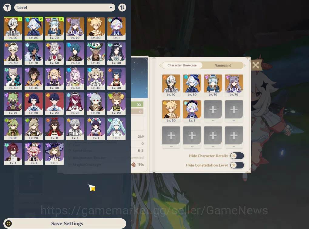 Genshin Impact Accounts ASIA|AR 52|3 Limited+2(*5Weapon)|Arlecchino+Sign,F image 1