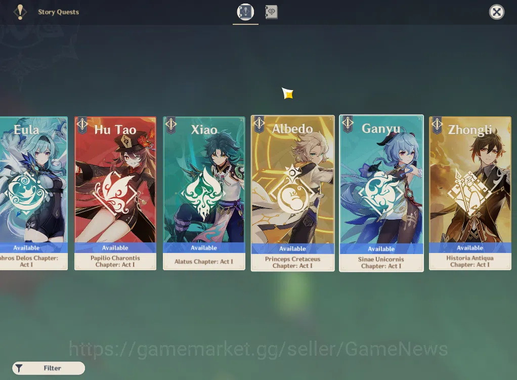 Genshin Impact Accounts ASIA|AR 52|3 Limited+2(*5Weapon)|Arlecchino+Sign,F image 15