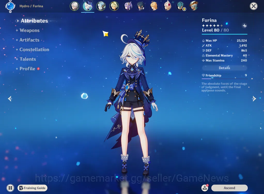 Genshin Impact Accounts ASIA|AR 52|3 Limited+2(*5Weapon)|Arlecchino+Sign,F image 4