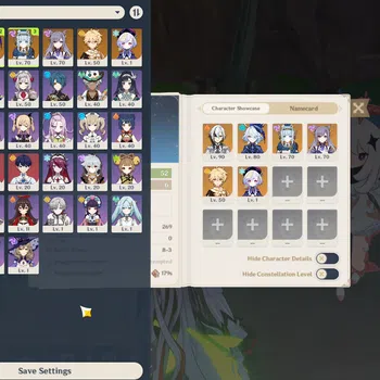 Genshin Impact Mid Game ASIA|AR 52|3 Limited+2(*5Weapon)|Arlecchino+Sign,F image 1