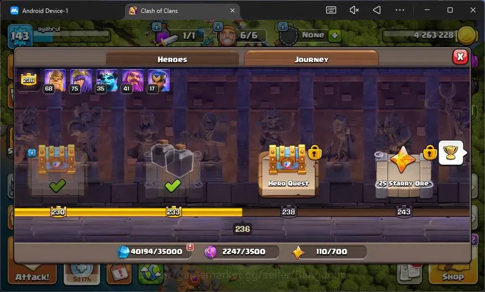 Clash of Clans Accounts Global |TH14-BH9|LVL 143|HH 7|BK68,AQ75,MP35,GW41, image 13