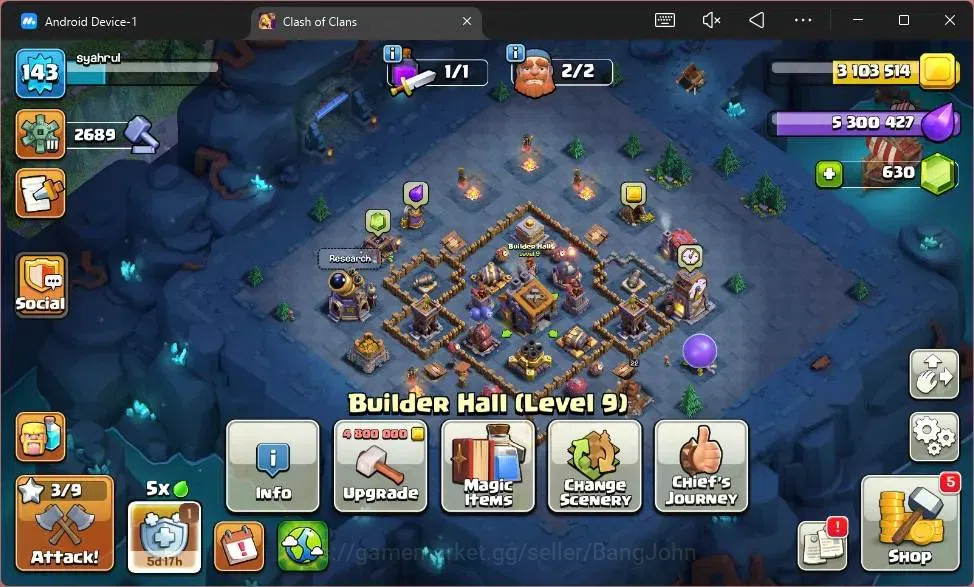 Clash of Clans Accounts Global |TH14-BH9|LVL 143|HH 7|BK68,AQ75,MP35,GW41, image 20