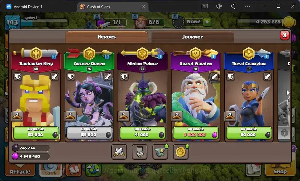 Clash of Clans Accounts Global |TH14-BH9|LVL 143|HH 7|BK68,AQ75,MP35,GW41, image 9