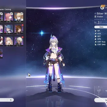 Honkai Star Rail Accounts Others ASIA|TL 30|40 Special Pass, 36 Pass|1 Limited|Silver Wolf Lv999 +1 Std Gepard|1 Golden