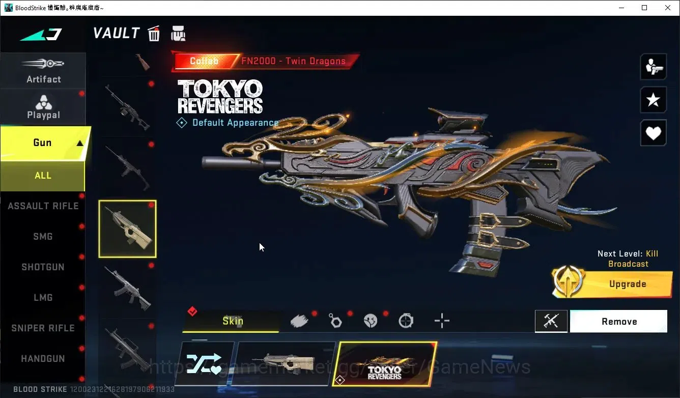 Blood Strike Accounts ASIA|ETERNAL Lv2 VECTOR-SdowDrake+COLLAB TR FN2K,T image 13