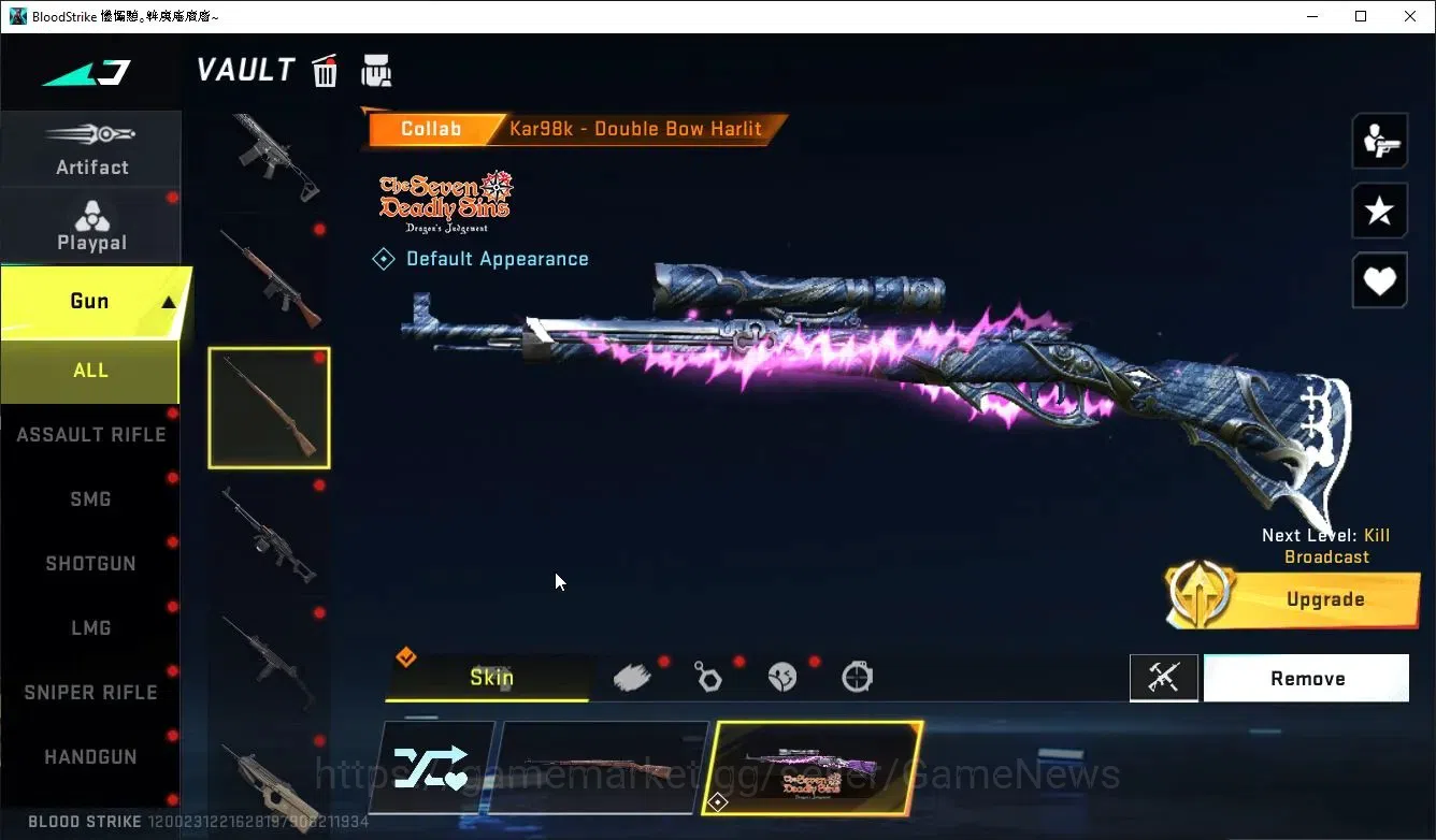 Blood Strike Accounts ASIA|ETERNAL Lv2 VECTOR-SdowDrake+COLLAB TR FN2K,T image 15