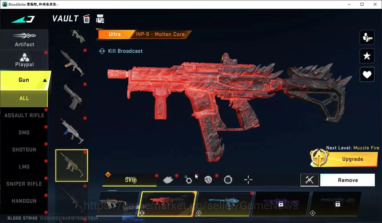 Blood Strike Accounts ASIA|ETERNAL Lv2 VECTOR-SdowDrake+COLLAB TR FN2K,T image 18