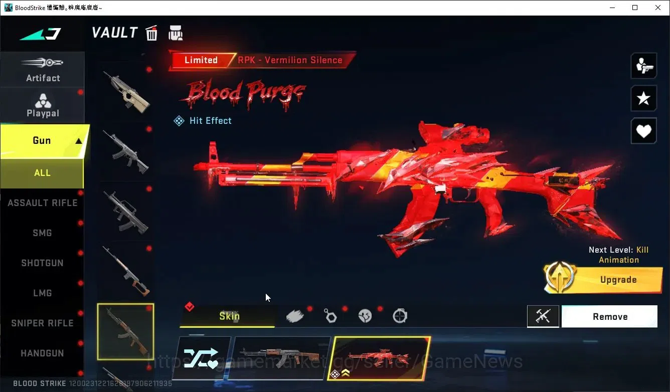 Blood Strike Accounts ASIA|ETERNAL Lv2 VECTOR-SdowDrake+COLLAB TR FN2K,T image 20