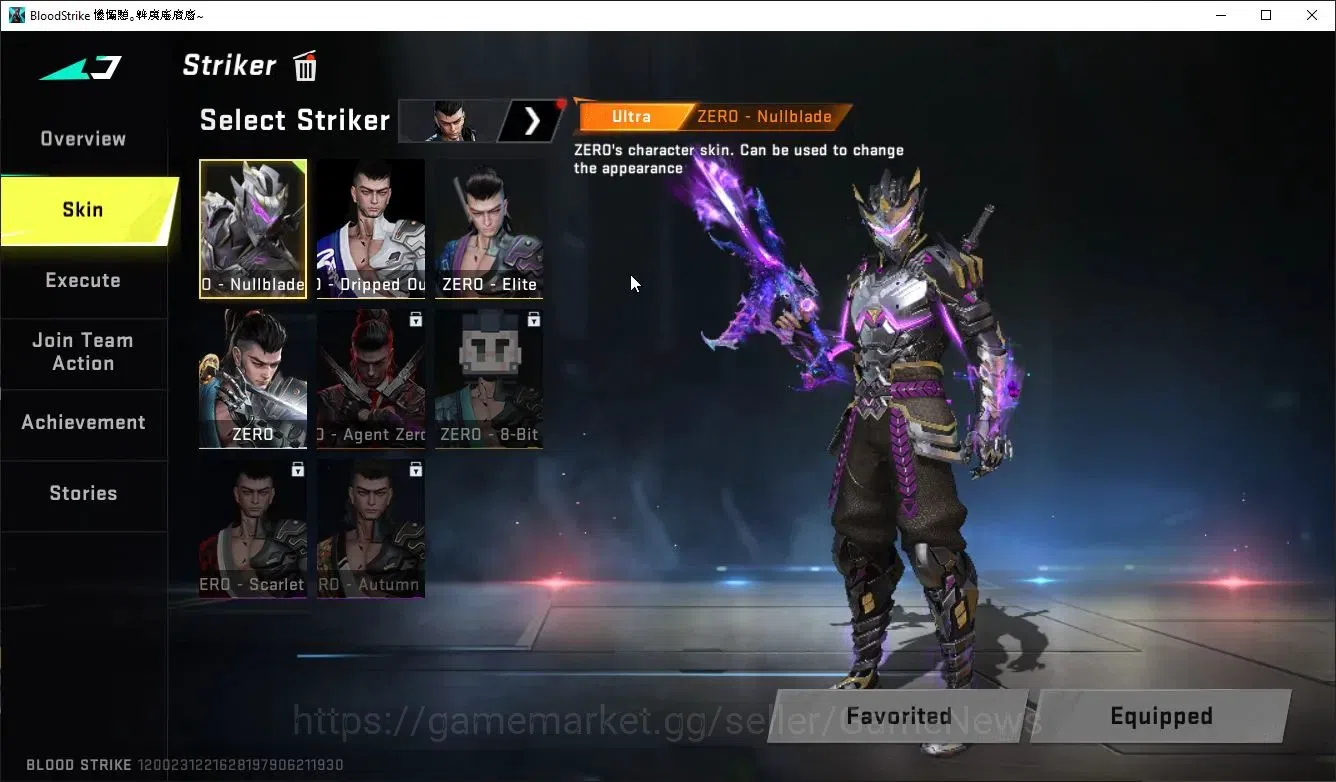 Blood Strike Accounts ASIA|ETERNAL Lv2 VECTOR-SdowDrake+COLLAB TR FN2K,T image 3