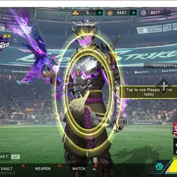 Blood Strike Collab Skin ASIA|ETERNAL Lv2 VECTOR-SdowDrake+COLLAB TR FN2K,T image 1