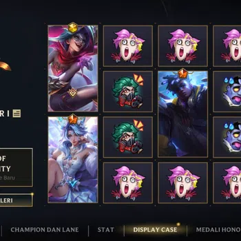 League of Legends: Wild Rift Accounts SEA | Full Champ | Border Master Aura 5x | 225 Skin (Master Collector 1) | 50K Blue