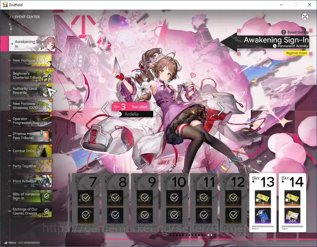 Arknights: Endfield Accounts NA/EU|Starter|Lv2|SSR 2(1Limit)+4(*6 Weapon)|[(Ros image 11