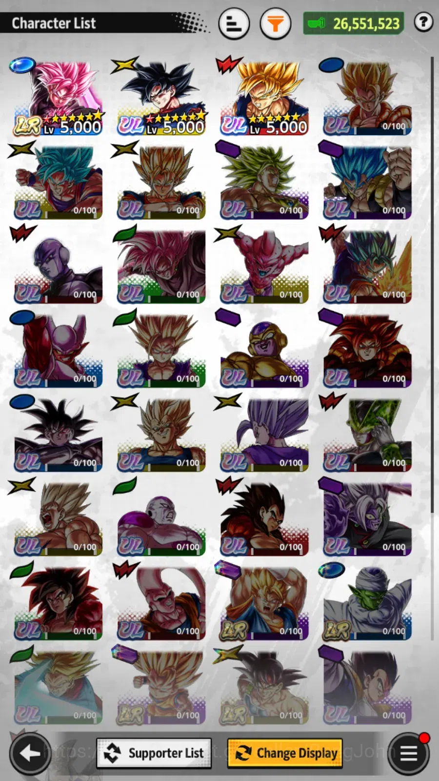Dragon Ball Legends Accounts Lvl 156| 1,8k CC|26,5M Total Power|1LR|2UL|UI Goku image 9