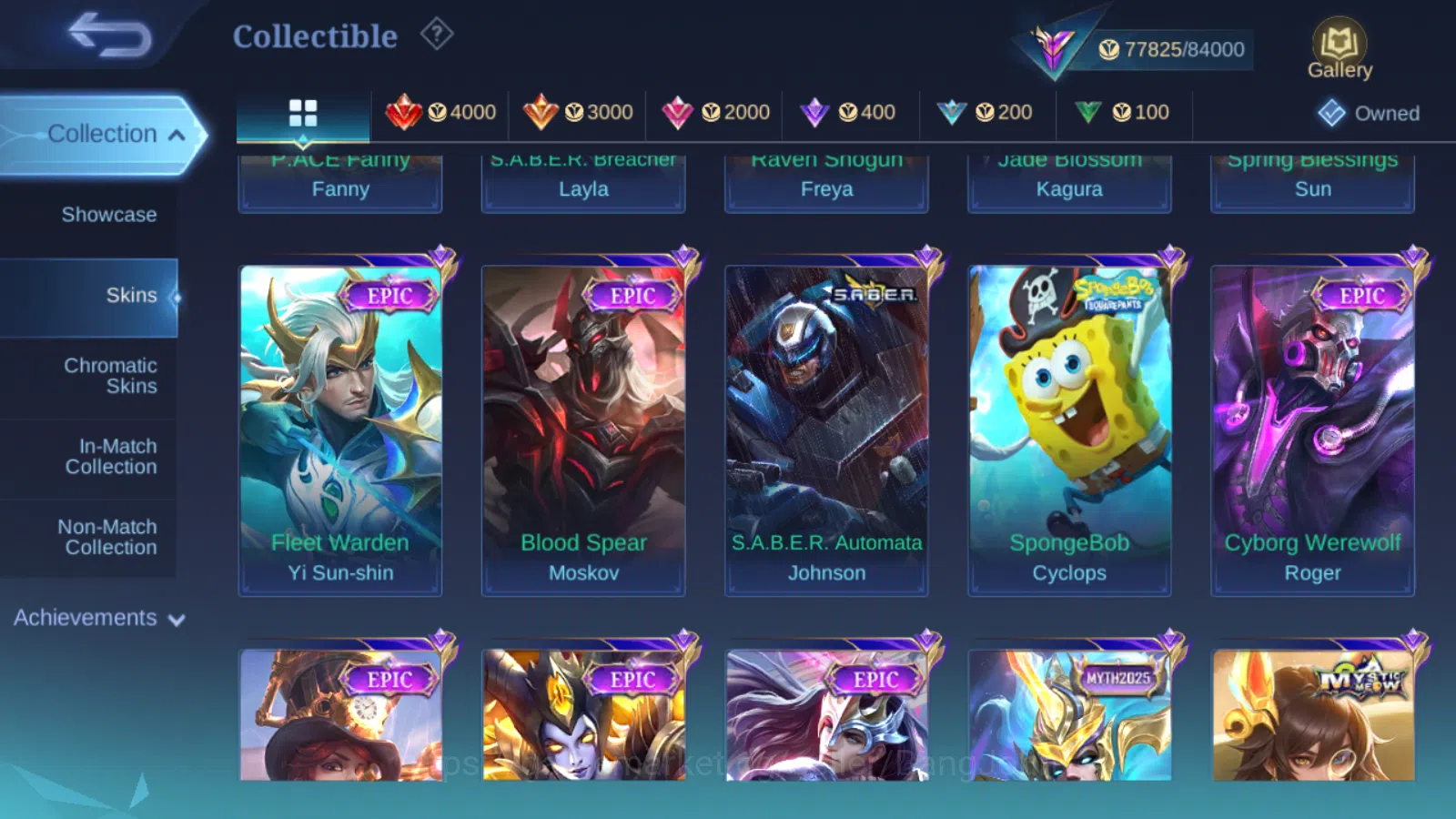 Mobile Legends: Bang Bang Accounts Others Hero 131 | Skin 275 | Naruto Lukas | KOF Karina | Sanrio Floryn | Luckybox Alpha 10