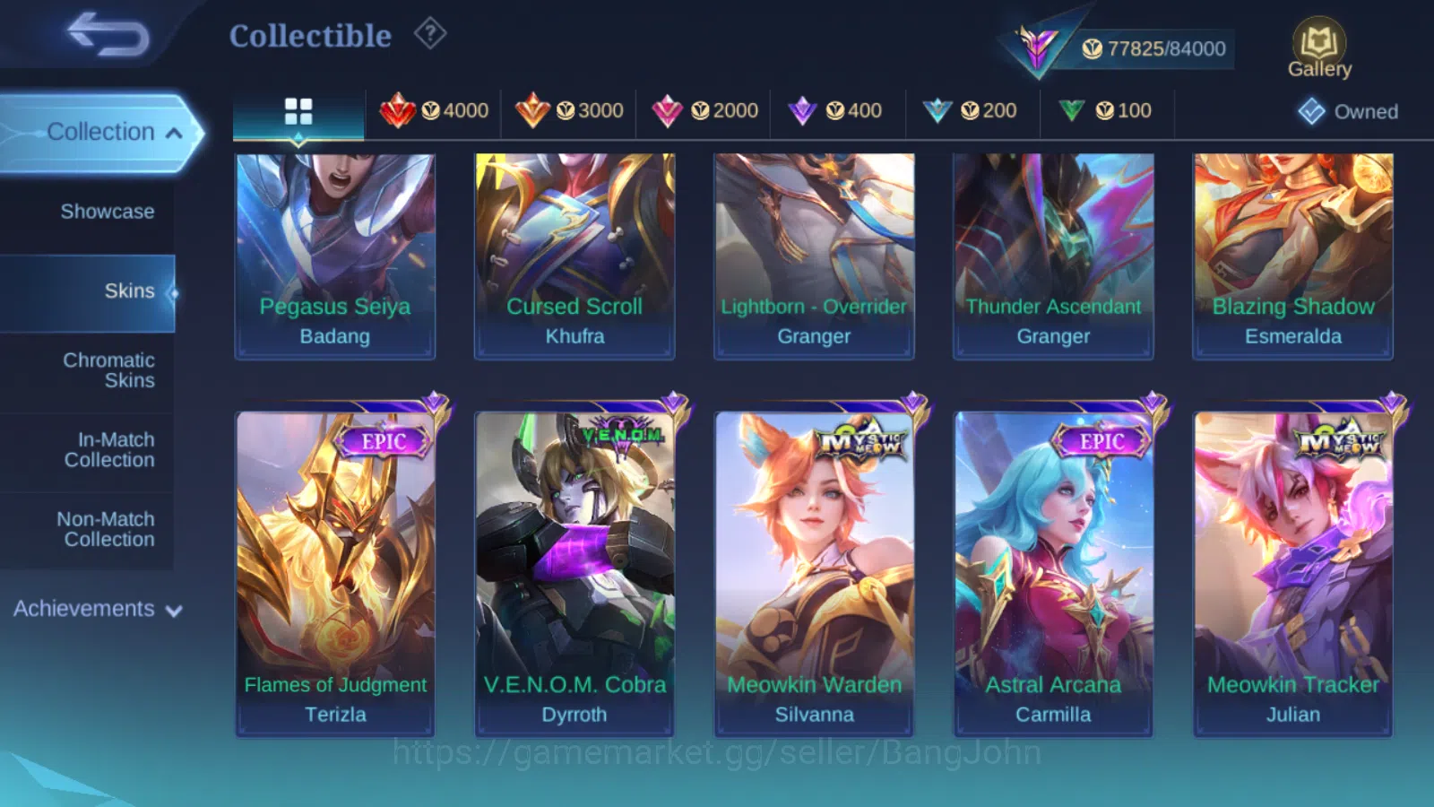 Mobile Legends: Bang Bang Accounts Others Hero 131 | Skin 275 | Naruto Lukas | KOF Karina | Sanrio Floryn | Luckybox Alpha 15