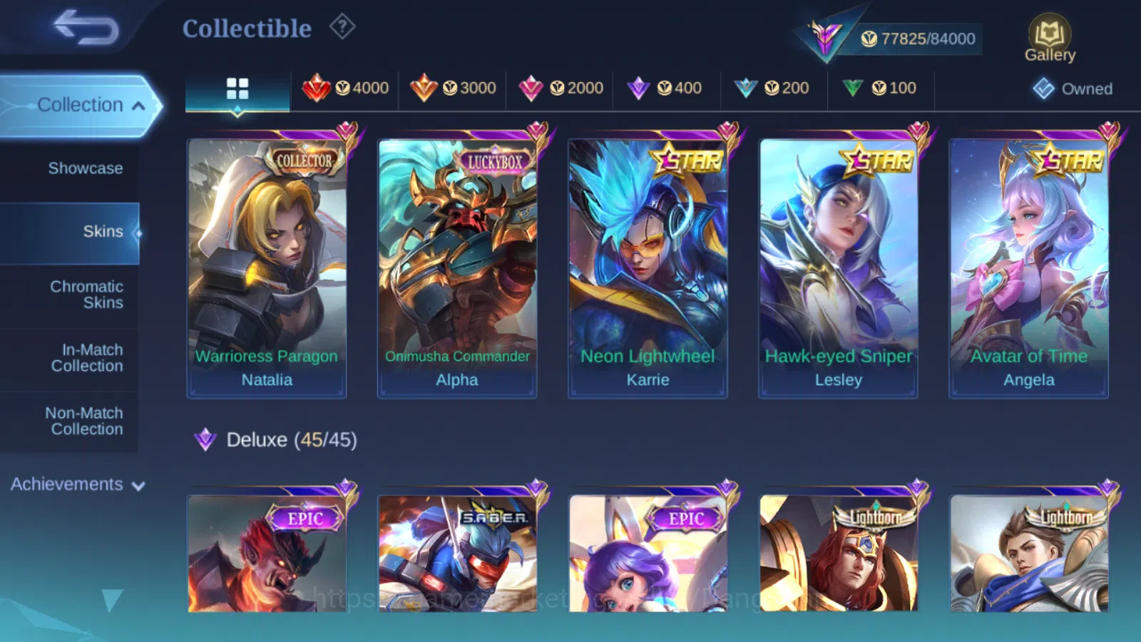 Mobile Legends: Bang Bang Accounts Others Hero 131 | Skin 275 | Naruto Lukas | KOF Karina | Sanrio Floryn | Luckybox Alpha 6