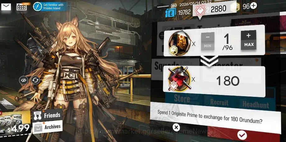 Arknights Accounts High-End Lv 20|67 Op+1 Outfits| 5 6*Op | Pramanix the Prerita,Typhon,Exusiai,Ceobe,SilverAsh |Terminal 3