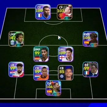 eFootball Accounts Legends & Iconic Players Android|Show Time Unai Simon,Lamine Yamal,Lionel Messi|Epic Wayne