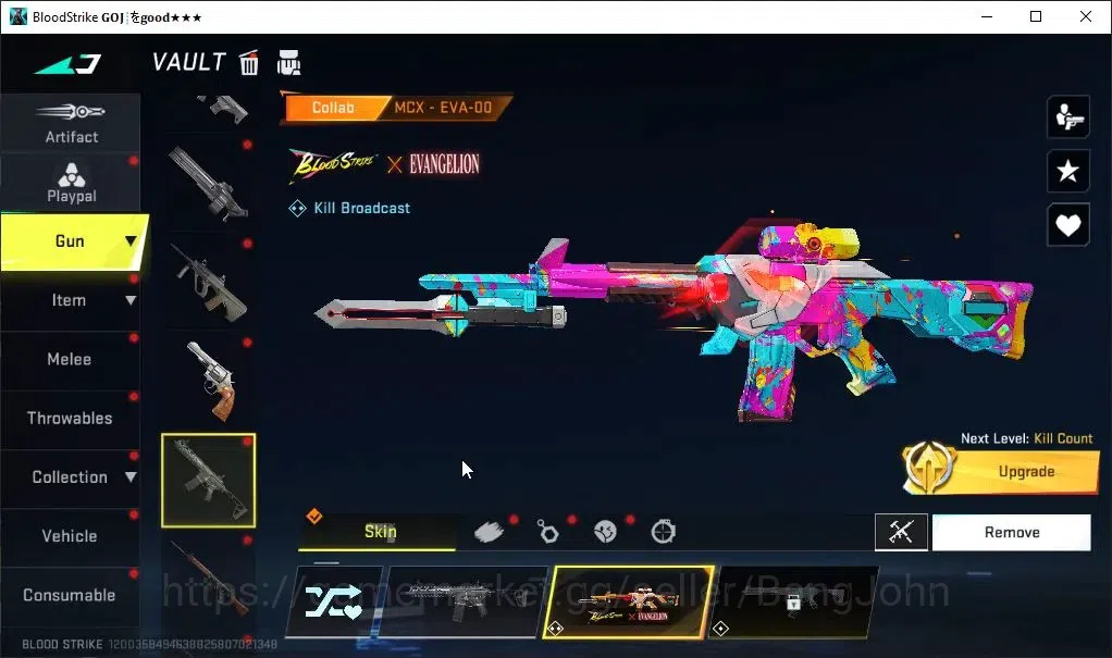 Blood Strike Accounts ASIA | 3Eva MCX+SCAR+KATYA, 9Ultra M82+QBZFN200+VE image 10