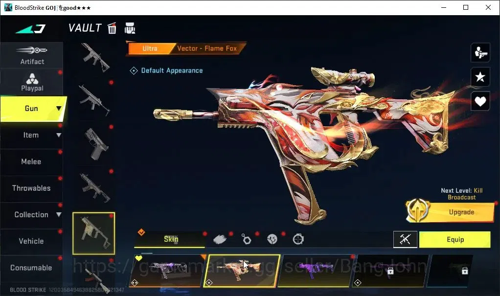 Blood Strike Accounts ASIA | 3Eva MCX+SCAR+KATYA, 9Ultra M82+QBZFN200+VE image 4