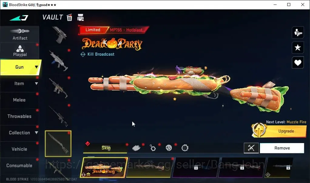 Blood Strike Accounts ASIA | 3Eva MCX+SCAR+KATYA, 9Ultra M82+QBZFN200+VE image 6