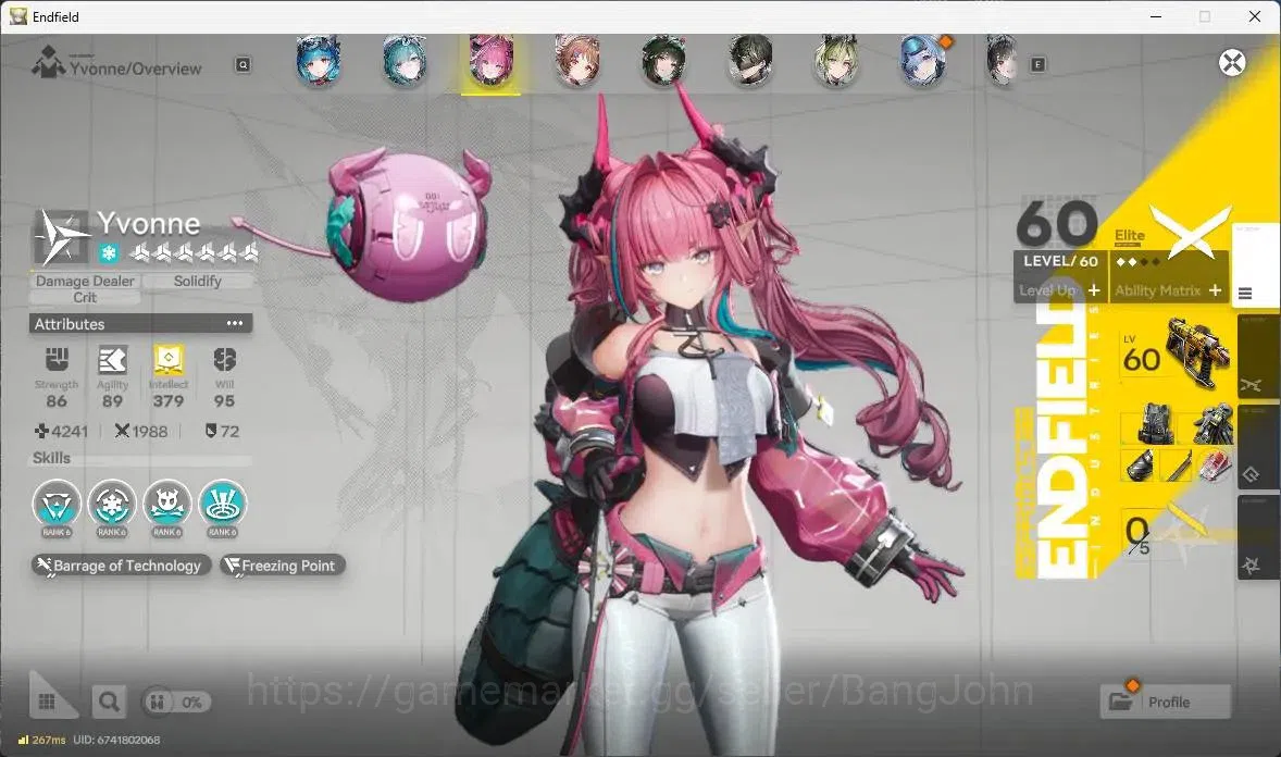Arknights: Endfield Accounts NA EU| Lv 55 | 3 Limit+1 Sign | Limit (Yvonne,Zhua image 13