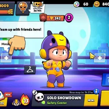 Brawl Stars Accounts 1009 Trophy|15 Brawlers 4 Max Lvl [Meeple,Bo,Edgar,Shelly]| 1 Epic Skins [Shiba Nita] 1 Rare|CN ON|Take