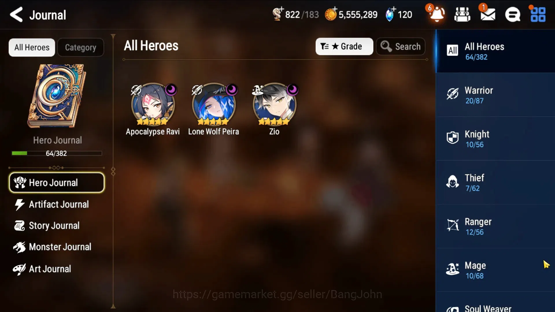 Epic Seven Accounts Global | Starter|3 ML(Apoc Ravi, LW Peira, Zio)|Po image 15